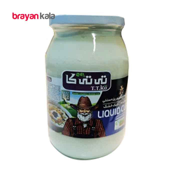 عکس اصلی کشک مایع پاستوریزه سنتی تی تی کا 500 گرمی
